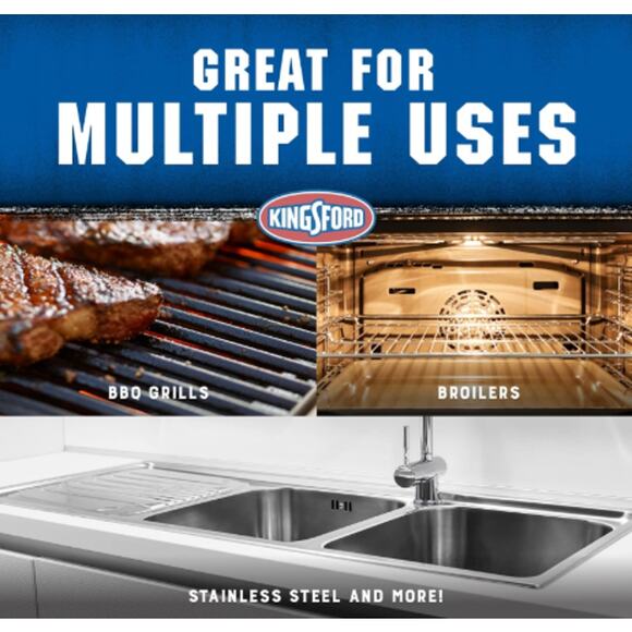 Kingsford Heavy Duty Grill Cleaner Spray On Aerosol 14.5 Oz Bottle s18 - Picture 3 of 4